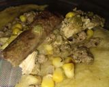 Foto del paso 4 de la receta: Fajitas de Hígado, Choclo, Pollo y carne picada