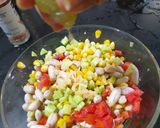 A picture of step 3 of Ginger peanut salad.