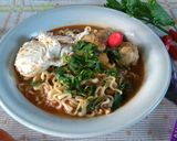 Foto langkah ke 3 dari resep Mie Kuah Pedas ala2 Ramen.