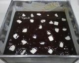 Foto langkah ke 4 dari resep Brownies Panggang (no mixer).