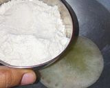 A picture of step 1 of Chamsur dana sukhadi.