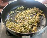 A picture of step 4 of Protein paked salad.