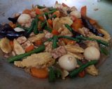 Foto langkah ke 5 dari resep 37. Oseng sayur telur puyuh.