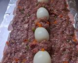 A picture of step 5 of Beef and Pork Meat Roll.