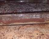 Foto del paso 7 de la receta: Tarta de galletas, con crema pastelera y chocolate
