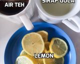 Gambar langkah 3 resipi Teh Laici Lemon.