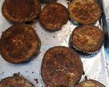 Foto del paso 7 de la receta: Berenjenas crujientes al horno/ con salsa de champiñones 😃😋😘