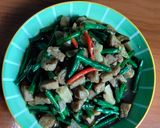 Foto langkah ke 3 dari resep Tumis kacang panjang pakai kecap.