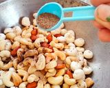 A picture of step 5 of Nuts snacks Refreshing and mint flavoured nuts snacks.