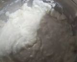 A picture of step 2 of Sufiyana paneer(on the bed of lachcha parantha).