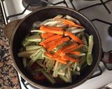 Foto del paso 1 de la receta: Fideos de arroz con vegetales 🥦🥕🍆🌶🥒