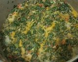 A picture of step 5 of Mchicha with milk #vegetablecontest.