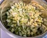 Une image de l'étape 13 de Flan de légumes aux saucisses et fromage roumains.