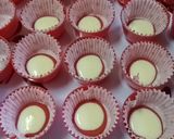 Gambar langkah 4 resipi Apam Mekar Red Velvet.