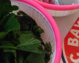 Foto langkah ke 1 dari resep Gangan balamak pucuk waluh (labu).