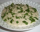 Foto del paso 13 de la receta Crema de alcachofas y calabacín con nata
