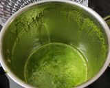 A picture of step 2 of Banana leaf Halwa.