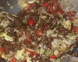 Foto langkah ke 4 dari resep Nasi goreng rendang.