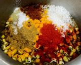 A picture of step 2 of Dry Sabji Of Sprouted Black Gram And Moong.