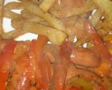 Foto del paso 5 de la receta: Longanizas al vino con pimientos