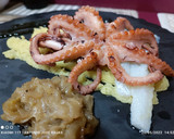 Foto del paso 5 de la receta: Pulpo a la plancha con puré de patata y mostaza de trufa