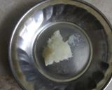 A picture of step 4 of Coconut ladoo.