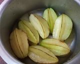 A picture of step 1 of Star Fruit Chutney 😋.