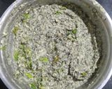 A picture of step 2 of Urad Dal vada.