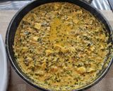 A picture of step 7 of Veg Methi chaman.
