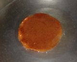 A picture of step 1 of Masala papad.
