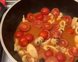 Foto del passaggio 5 della ricetta Tagliatelle seppie e moscardini