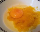 Foto del paso 3 de la receta: Omelette de plátano maduro para desayunar... 😘🍌🧀🥓🥚🍳🍌😘
