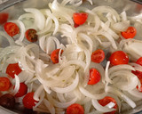 Foto del paso 5 de la receta: Merluza al horno con verduritas y salsa de espinacas