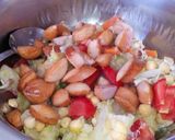 Foto del paso 3 de la receta: Ensaladilla de garbanzos y repollo