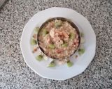 Foto del passaggio 10 della ricetta Risotto pancetta e kiwi