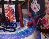 Foto del paso 8 de la receta: Feliz cumpleaños Luna!!! Mulan toda para vos!!🎉🎉🎂🎂🎈🎈
