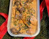 Foto del paso 10 de la receta: Pollo con colmenillas y setas silvestres para buffet navideño