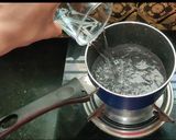 A picture of step 1 of Corona special tea kadha recipe.