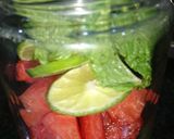 Hình bước làm 2 của món Detox dưa hấu