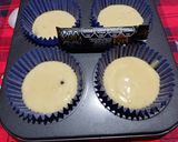 Foto del paso 1 de la receta: Cup cake de banana con corazón de dulce de leche y chips de chocolate (opción 2)