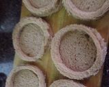 A picture of step 1 of Bread cheesy discs#kids.