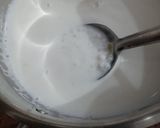 A picture of step 2 of Sabudana kheer.