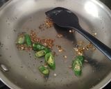 A picture of step 3 of Capsicum subji.