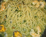 Foto del paso 6 de la receta: Spaghetti en salsa verde