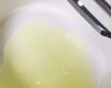 A picture of step 2 of Souffle egg pancakes.