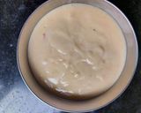 A picture of step 1 of Mango Bhapa Doi.
