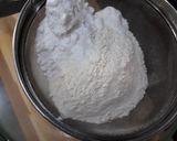 A picture of step 2 of Zebra pan cake.