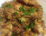 A picture of step 3 of Bihar jharkhand style chicken.