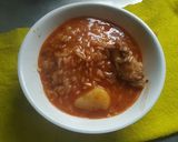 Foto del paso 3 de la receta: Guiso de arroz con alitas de pollo