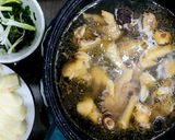 Hình bước làm 2 của món Lẩu gà